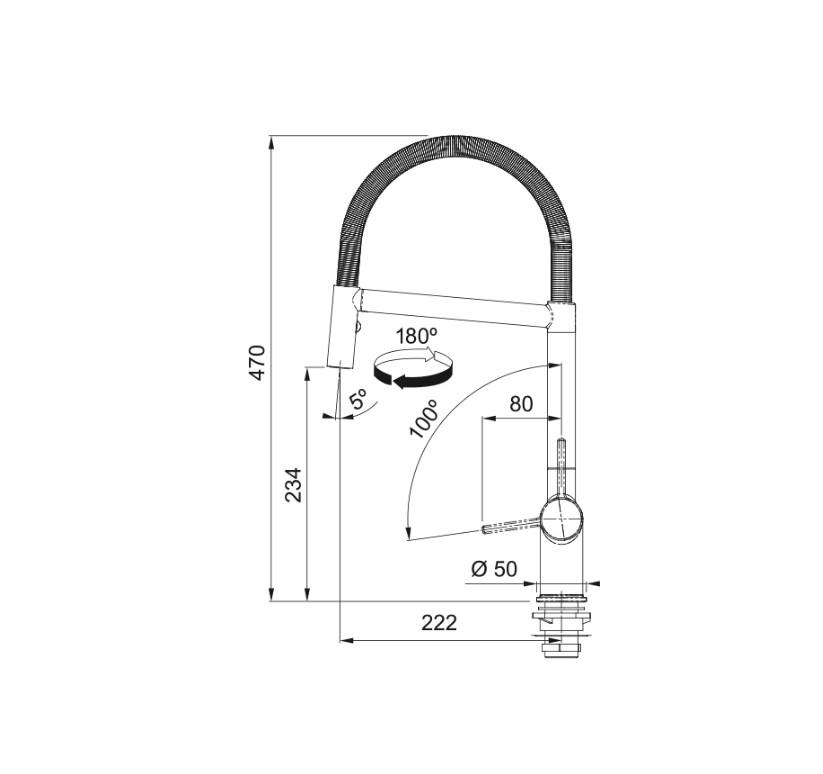 Franke Active Plus Semi Pro Mutfak Bataryası 115.0653.407