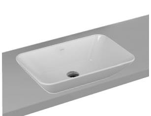Geo dikdörtgen çanak lavabo 60 cm