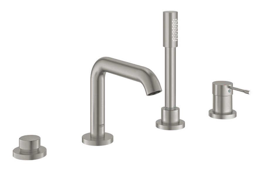 Grohe 19578DC1 Essence New Dört delikli küvet bataryası