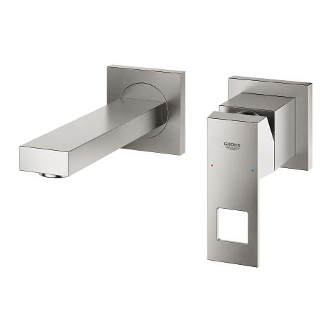 Grohe 19895DC0 Eurocube 2 delikli lavabo bataryası  S-Boyut