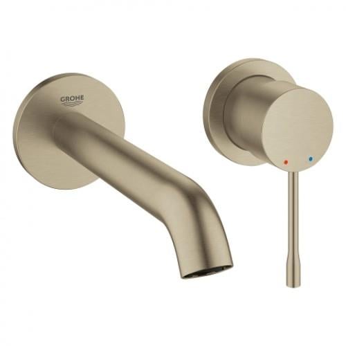 GROHE EssenceNew 2 delikli ankastre lavabo bataryası M, Br Nick