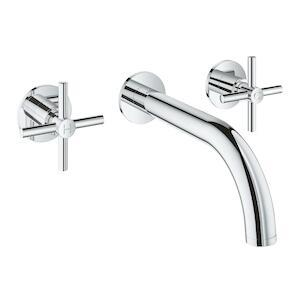 Grohe G20164003 Atrio New Classic 3 delikli lavabo bataryası