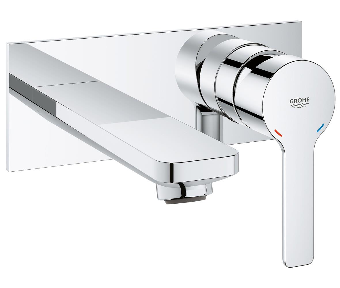 GROHE Lineare New Duvardan Ankastre İki Delikli Lavabo Bataryası M