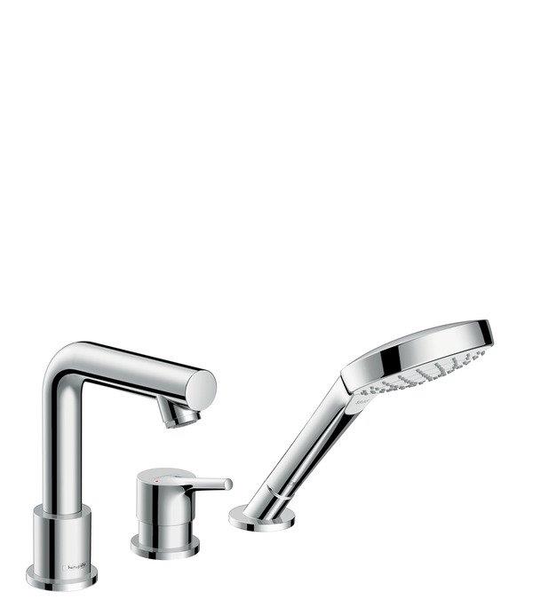 Hansgrohe Talis S 3-Delikli Küvet Kenarı Tek Kollu Banyo Bataryası