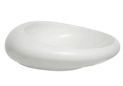 İstanbul Çanak lavabo, 60 cm Armatür deliksiz Beyaz