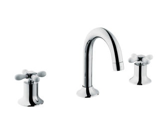 Juno Classic Lavabo bataryası (3 delikli lavabolar için) krom