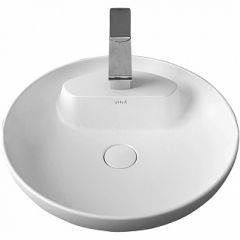 Memoria Yuvarlak Lavabo 50 cm Mat Beyaz