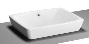 Metropole Kare Çanak Lavabo 40 cm Armatür deliksiz Su taşma deliksiz