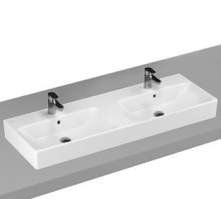 Nuo çift gözlü lavabo 130 cm