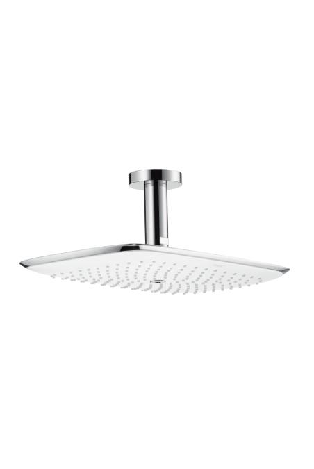 PuraVida Tepe Duşu 400mm, 100 mm Tavan Bağlantısı ile Krom