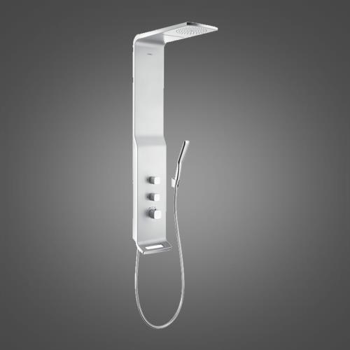 RAİNDANCE LİFT DUŞ PANELİ APLİKE MONTAJ RAİNFALL 2JET TEPE DUŞU SU TASARRUFLU ECOSMART VERSİYONU