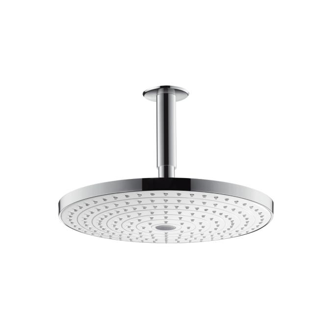 Raindance Select S 300 2jet Tepe Duşu Tavan Bağlantısı İle Birlikte Beyaz Krom