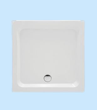 SANACRYL Akrilik Panelli Kare Duş Teknesi 70X70X21 cm Sifon Dahil