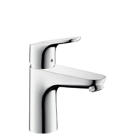 Tek Kollu Lavabo Bataryası 100 Kumandalı Krom