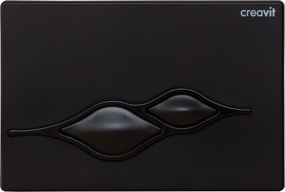 Creavit GP1002.01 Ufo Mat Siyah Boyalı Kumanda Paneli 