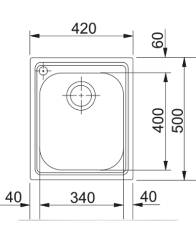 Franke Armonia - AMX 610 Paslanmaz Çelik Eviyeler  