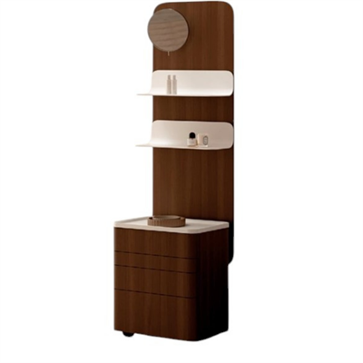 Creavit Foglia Duvar Ünitesi Raflı Kumandalı Ve Hareketli Alt Dolaplı Ünitesi