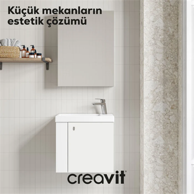 Creavit FT0053.01 Forest 53 cm Banyo Dolabı Takımı