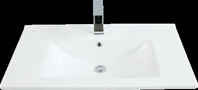 Creavit SU075 Su Dolap Uyumlu Etajerli Lavabo 45X75 cm Beyaz