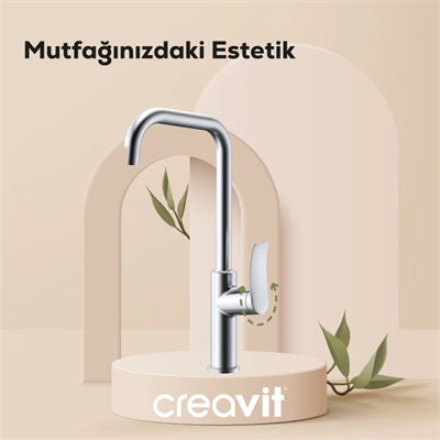 CREAVİT Lua Eviye Mutfak Bataryası Armatürü LU8500