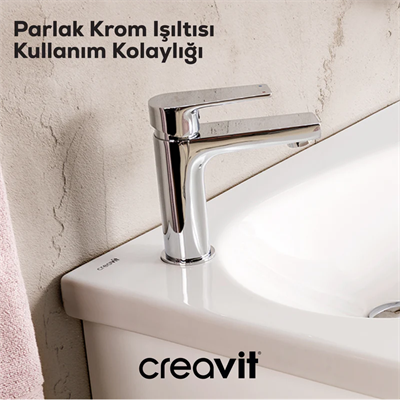 CREAVİT SR1500 Sharp Lavabo Armatürü
