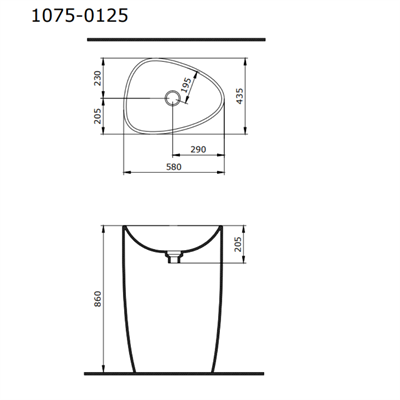 Bocchi 1075-033-0125 Etna Monoblok Lavabo Mat Mint Yeşil
