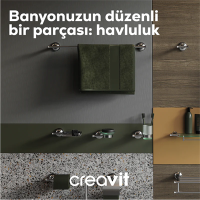 Creavit BJ11024 Joyful Uzun Havluluk