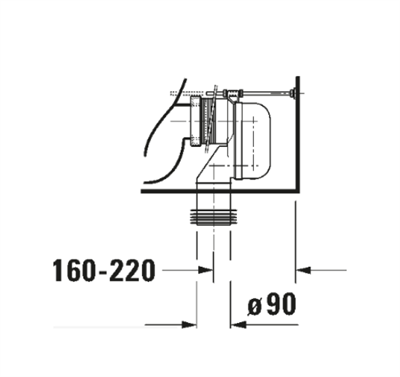 Duravit 2155390075 DuraStyle Takım Klozet Seti