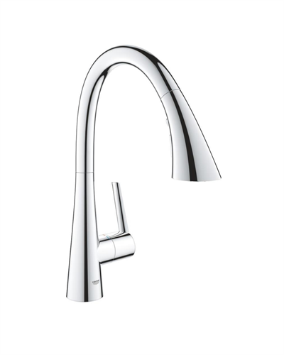 Grohe Eviye Bataryası Spiralli 2 Fonksiyonlu Zedra Krom  32294002