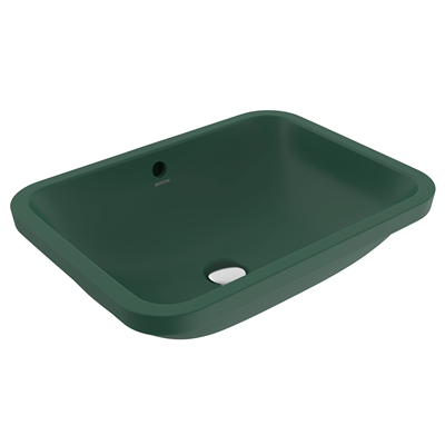 BOCCHİ Scala Tezgahaltı Lavabo 55 cm Mat Yeşil 1006-027-0125
