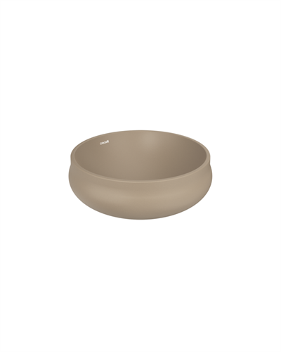 Creavit Gordo Tezgah Üstü Lavabo Ø40 cm Cappuccino GO140-00CM