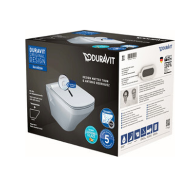Duravit 45383900A1 Özel Kutulu DuraStyle Asma Klozet Seti