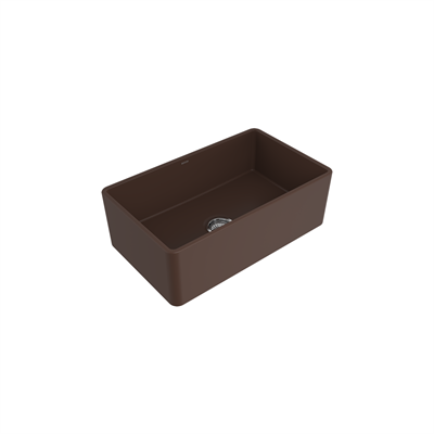 Bocchi Lavello Seramik Mutfak Eviyesi 76 cm Mat Kahve 1138-025-0120