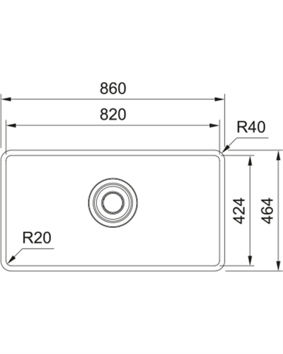 Franke 122.0694.479 Maris Quiet Çelik Evye MQX 110-82