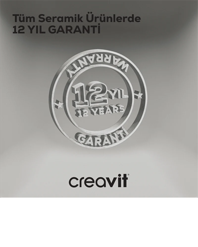 Creavit TP730 Tezgah Altı Dikdörtgen Hilton Lavabo 30X50 cm Beyaz