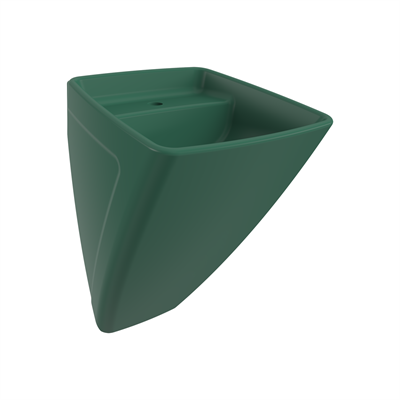 Bocchi Firenze Asma Monoblok Lavabo Mat Yeşil 47 cm