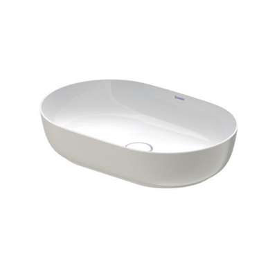 Duravit 0379602300 Luv DuraCeram® Beyaz / Gri Çanak Lavabo 60 cm