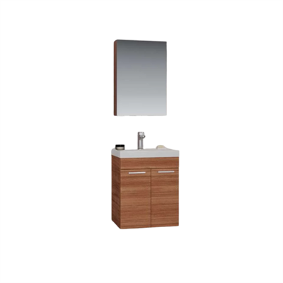 Orka Enez 65 cm Banyo Dolabı Takım Koyu Meşe (Teak)