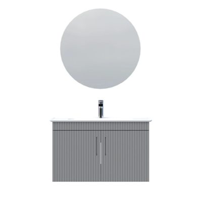 Creavit E10 Lake Kapaklı Erine Lavabolu Banyo Takımı 85 cm