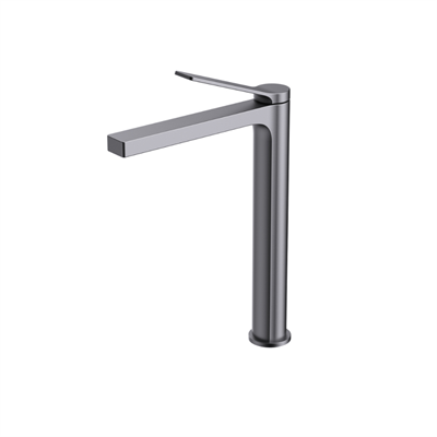 CREAVİT Ritmo Uzun Lavabo Armatürü Metalik Gri  RT6500GR