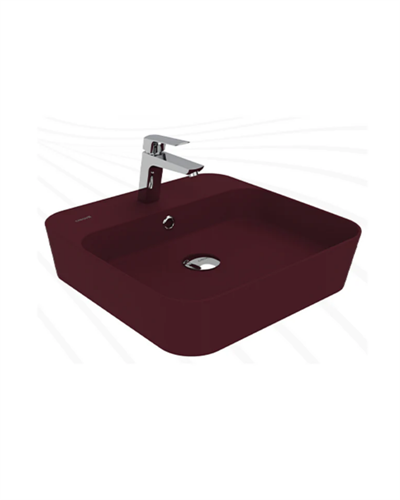 Creavit Loop Kare Çanak Lavabo Berry LP046-00BR