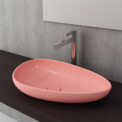 BOCCHİ Etna Çanak Lavabo 58 cm Mat Somon 1114-032-0125