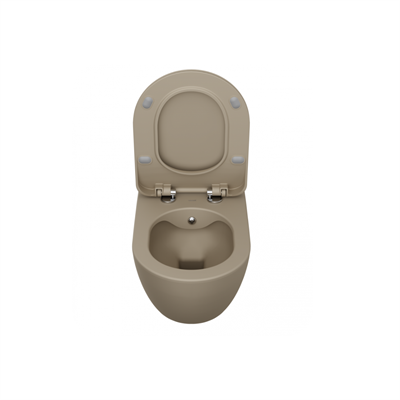 Creavit FE322-00CM00E-0000 Free Rim-Off Asma Klozet Mat Cappuccino