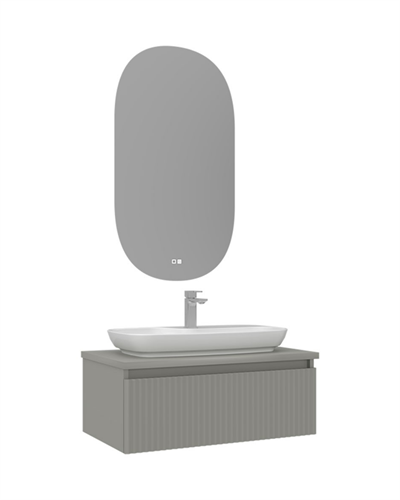 Orka Lentia 80 Cm Banyo Moblyası Takım