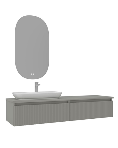 Orka Lentia 160 cm Banyo Mobilyası Takım