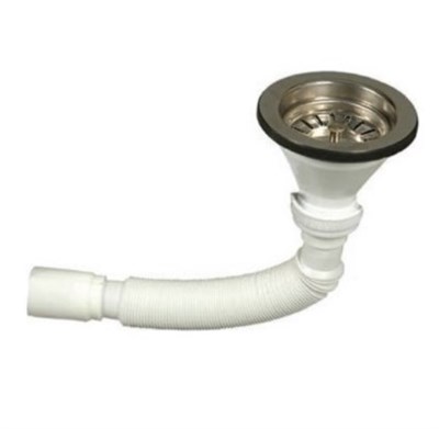 BOCCHİ Lavello Evye İçin Süzgeç Ve Sifon 2331-0001
