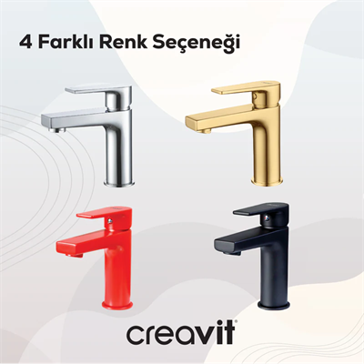 CREAVİT SR1500 Sharp Lavabo Armatürü