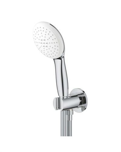 Grohe 26406003 Tempesta 110 Su Çıkış Dirsekli El Duşu Seti 2 Akışlı Rain,Jet 