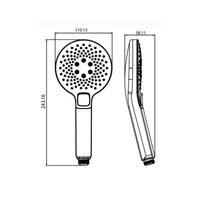 Creavit SH118 El Duş Seti