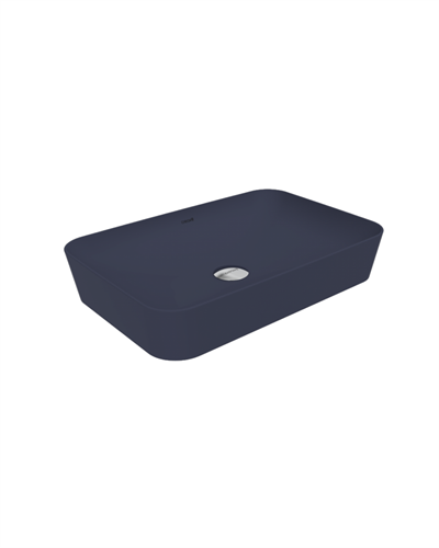Creavit Ultra 60 cm Tezgah üstü Lavabo-Basalt Mat (Lacivert) UL060.00BM